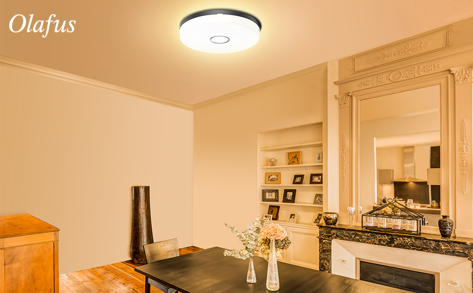 olafus led flush mount ceiling light