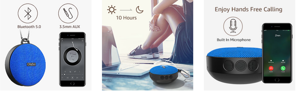 Portable Mini Bluetooth Speaker for Outdoor