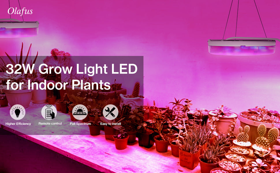 OLAFUS fluorescent grow lights