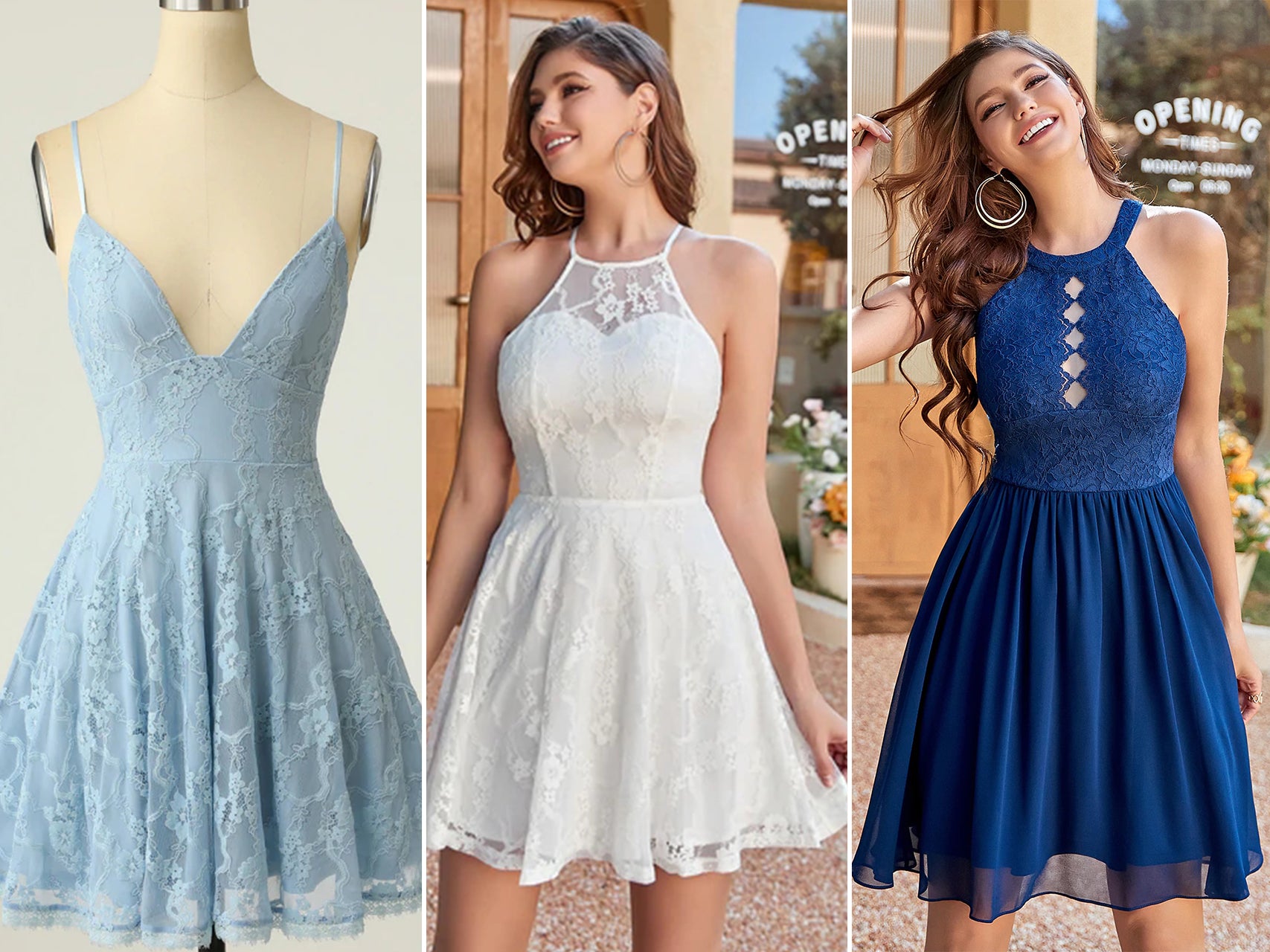 Best Traditionally Lace Homecoming Dress