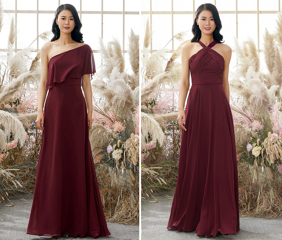 burgundy bridesmaid dresses 2022 zapaka