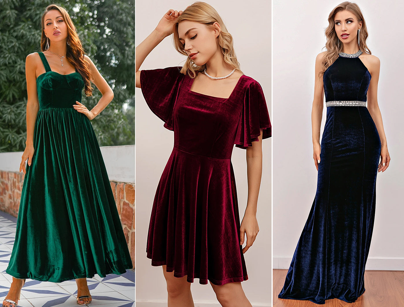 velvet-homecoming-dresses