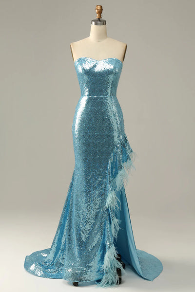 Blue Prom Dress