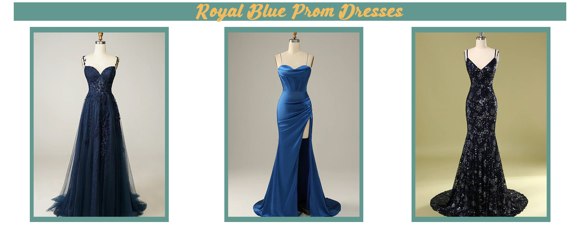 Royal Blue Prom Dress