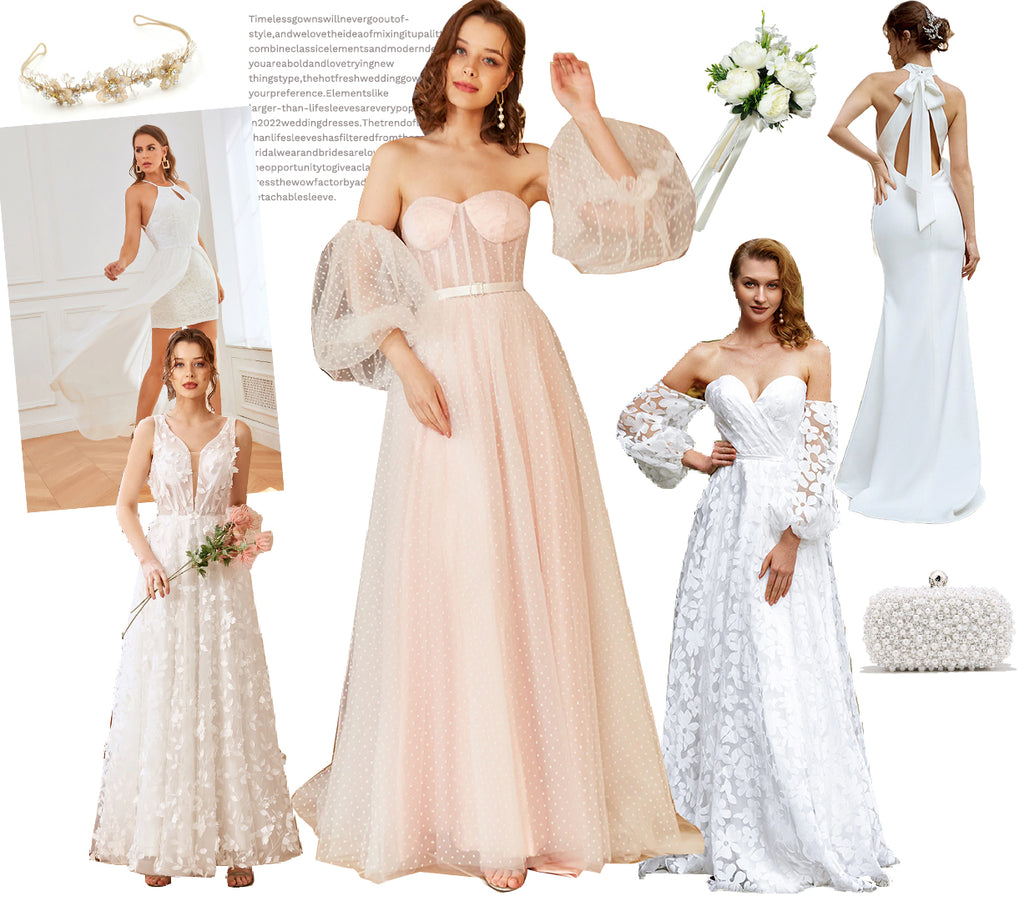 wedding dress trends 2022