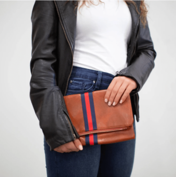 Toni Fold Over Clutch