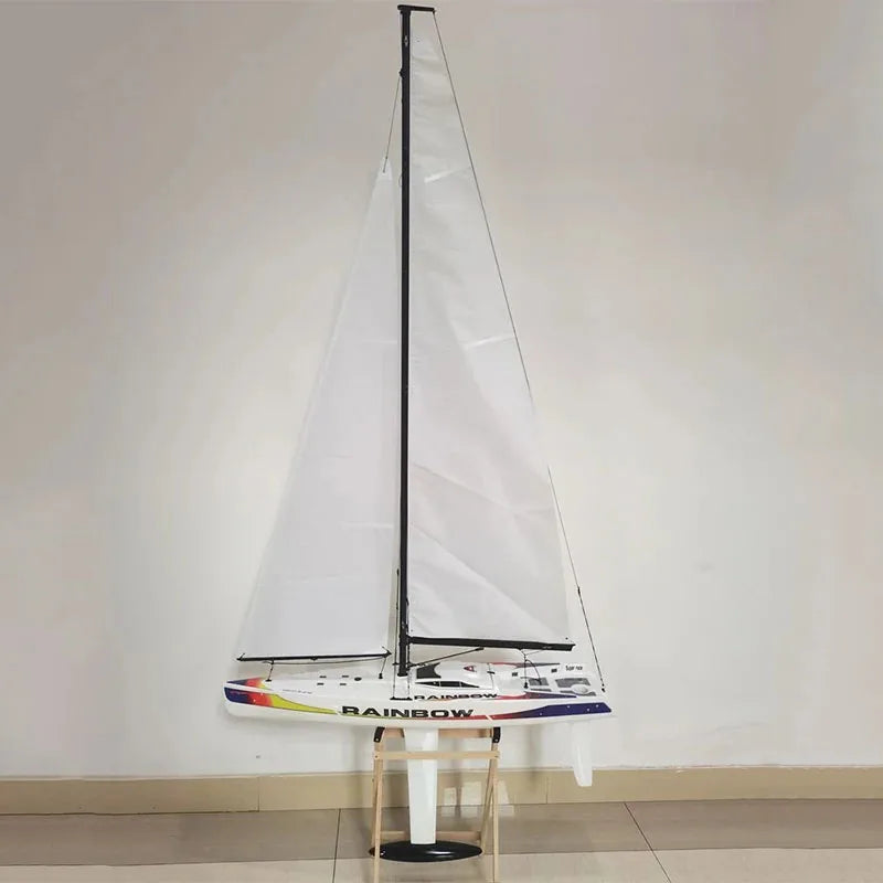 2.4G Rainbow 880 RC Boat Sailing Model