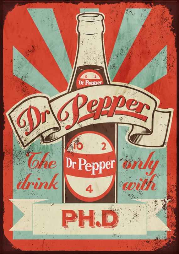 Original Dr Pepper Throwback Soda
