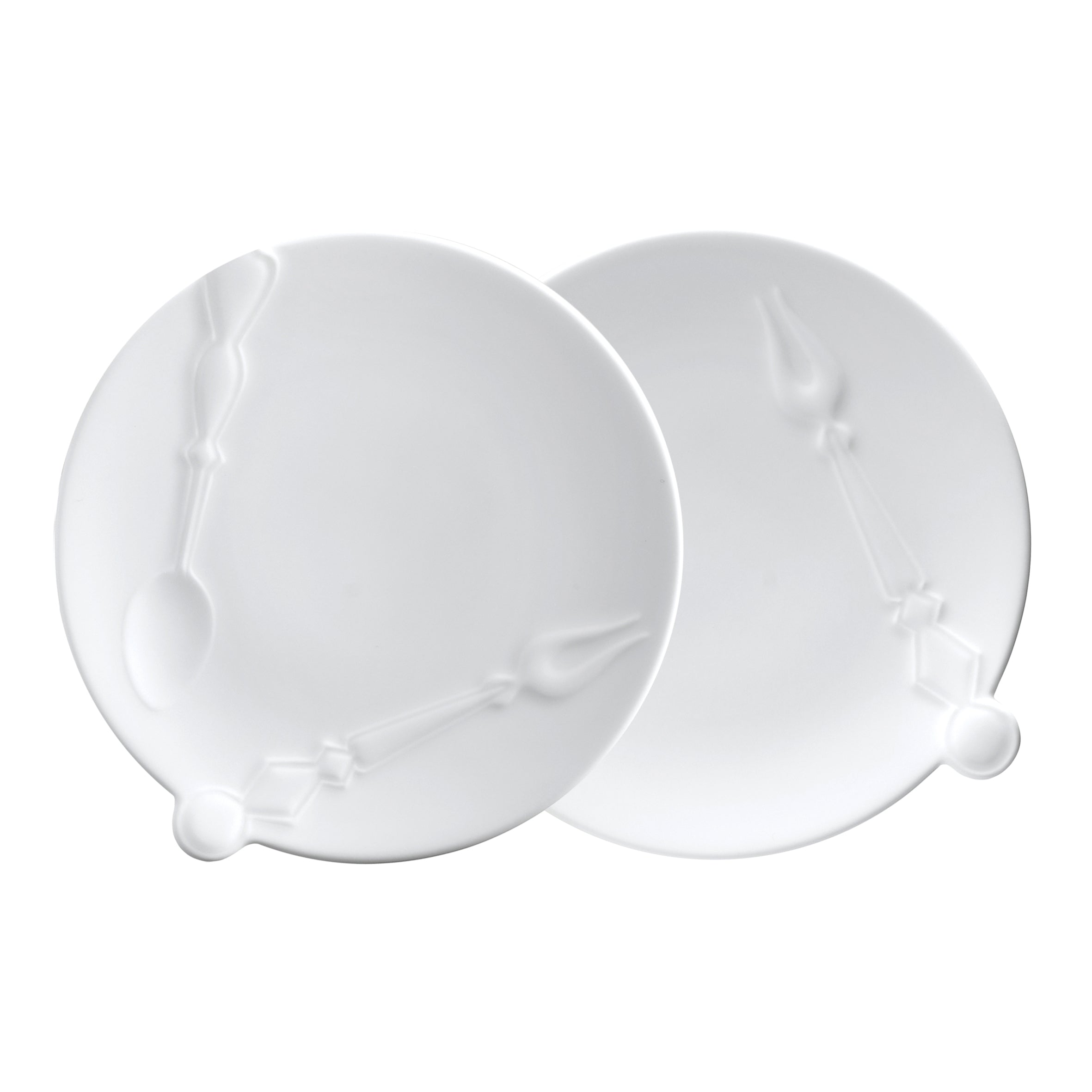 Cutlery Set of Two Appetizer Plates