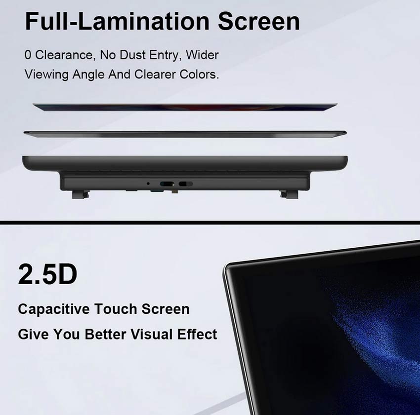 12.3'' Ultra BMW Linux CarPlay Android Auto screen