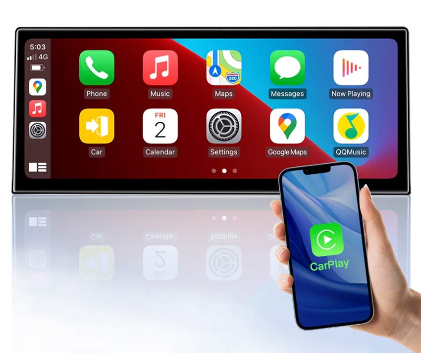 12.3'' BMW Ultra linux CarPlay screen