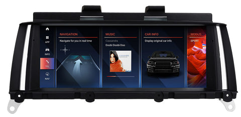 8.8''Android 12 BMW Navigation GPS for BMW X3 F25 X4 F26 support iDrive Carplay