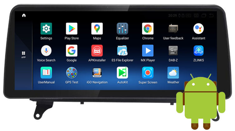 12.3'' Android 12 BMW X5 E70 X6 E71 2007-2013 navigation GPS support Carplay multimedia