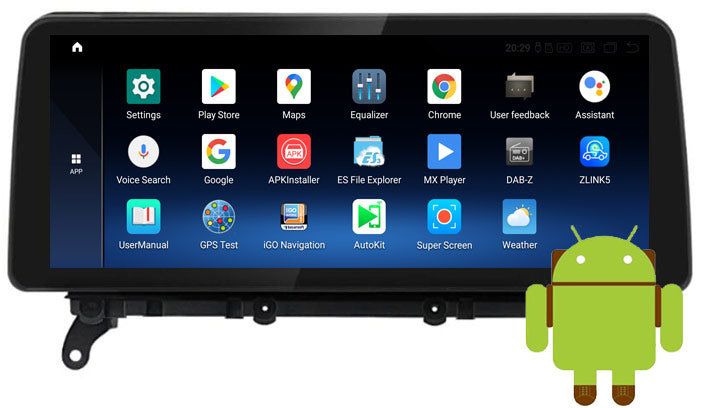 12.3'' Android 12 BMW X3 X4 F25 F26 2011-2016 navigation GPS support Carplay