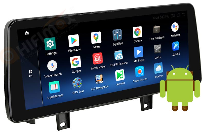 12.3'' Android 12 GPS BMW X5 F15 Navigation support Apple Carplay Android Auto multimedia