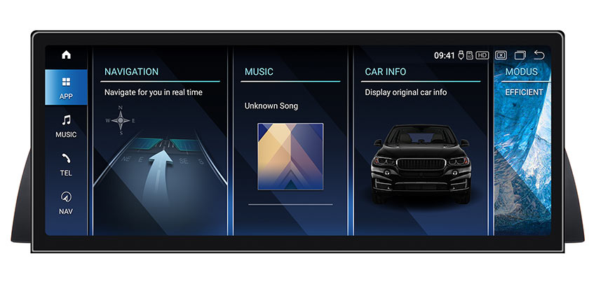 12.3'' Ultra Android 13 GPS for BMW 7 Series E65 E66 2004-2009 CarPlay Android Auto