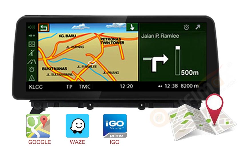 BMW X3 F25 X4 F25 android navigation GPS screen