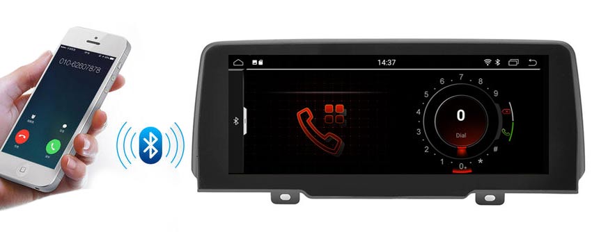 BMW X3 G01 android navigation support Bluetooth and A2DP