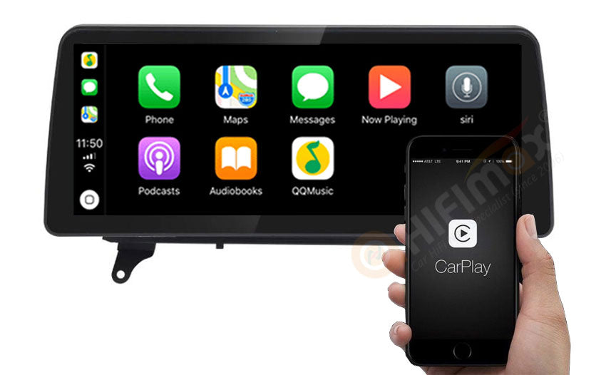 BMW X5 E70 X6 E71 Android navigation Apple Carplay