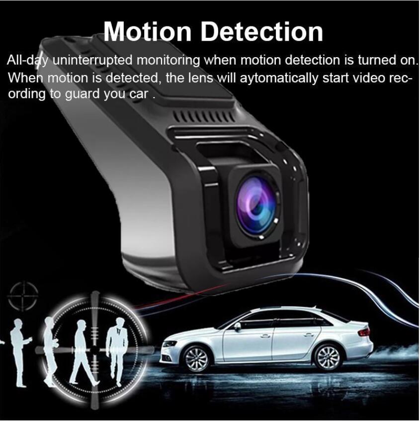 Car Dash Cam Auto DVR camera HD 1080P Driving Recorder for Android Navigation