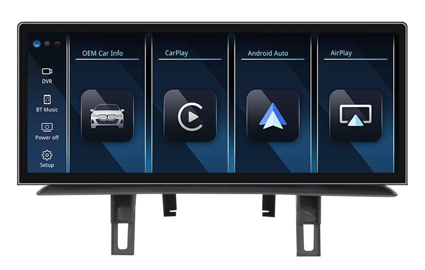 12.3'' Ultra BMW 1 E87 E81 E82 E88 Linux CarPlay Android Auto screen