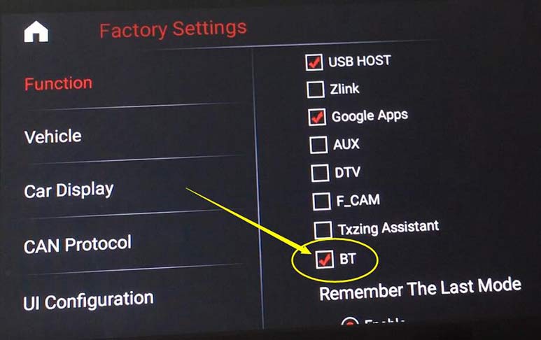 android bluetooth setting