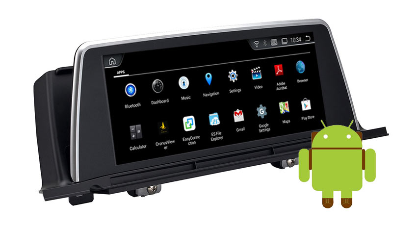 android navigation gps for BMW F07 GT support multi apps download and install