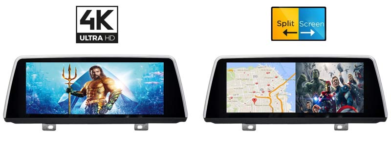 BMW 7 series g11 g12 g13 android gps support 4k video split screen
