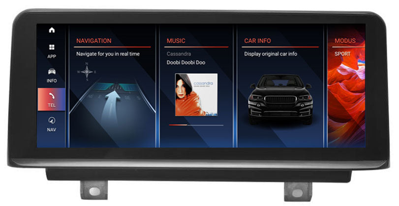 8.8''Android 12 BMW 2 series Navigation GPS for BMW F22/F45 F46 MPV iDrive Carplay ID8