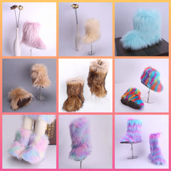 Wholesale [Pre-sale] Kids Faux Fur Winter Boots F201