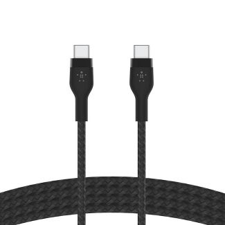 Belkin BoostCharge Pro Flex USB-C Cable with USB-C Connector Cable + Strap