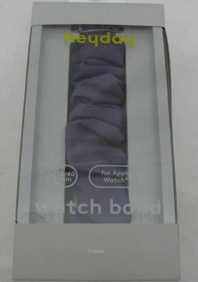 Heyday Fabric Watch Band for Apple Watch 38/40mm Dark Iridescent Purple