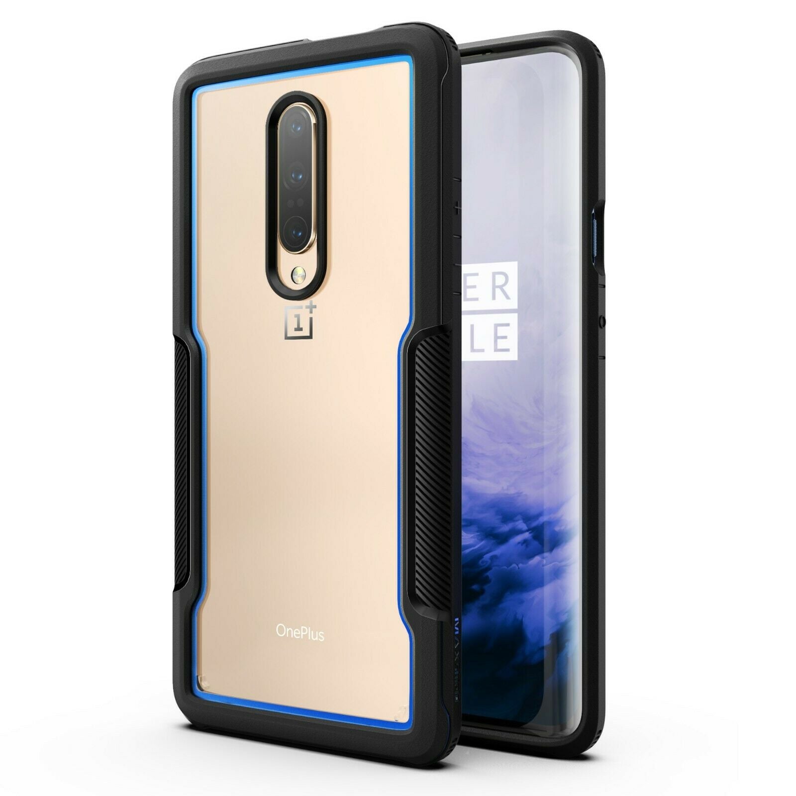 OnePlus 7 Pro Case Genuine Maxshield Clear Heavy Duty Shockproof Slim Cover