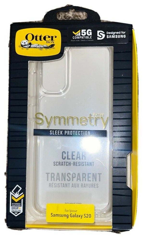 Otter Box Symmetry Series Cellphone Cover Samsung Galaxy S20 Clear Case