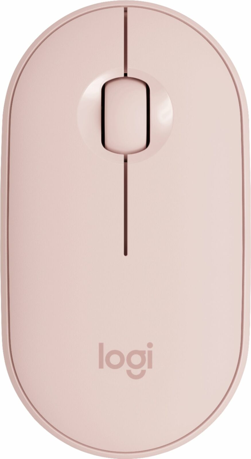 Logitech - Pebble M350 Wireless Optical Ambidextrous Mouse with Silent Click