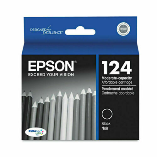 Epson 124 (T124120-S) Black Ink Cartridge EXP 01/ 2022