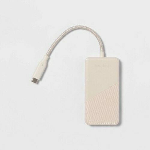 heyday USB-C Hub Adapter - Stone White