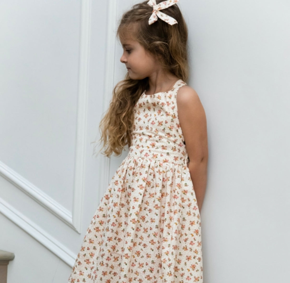 Jessica Dress in Antique Floral