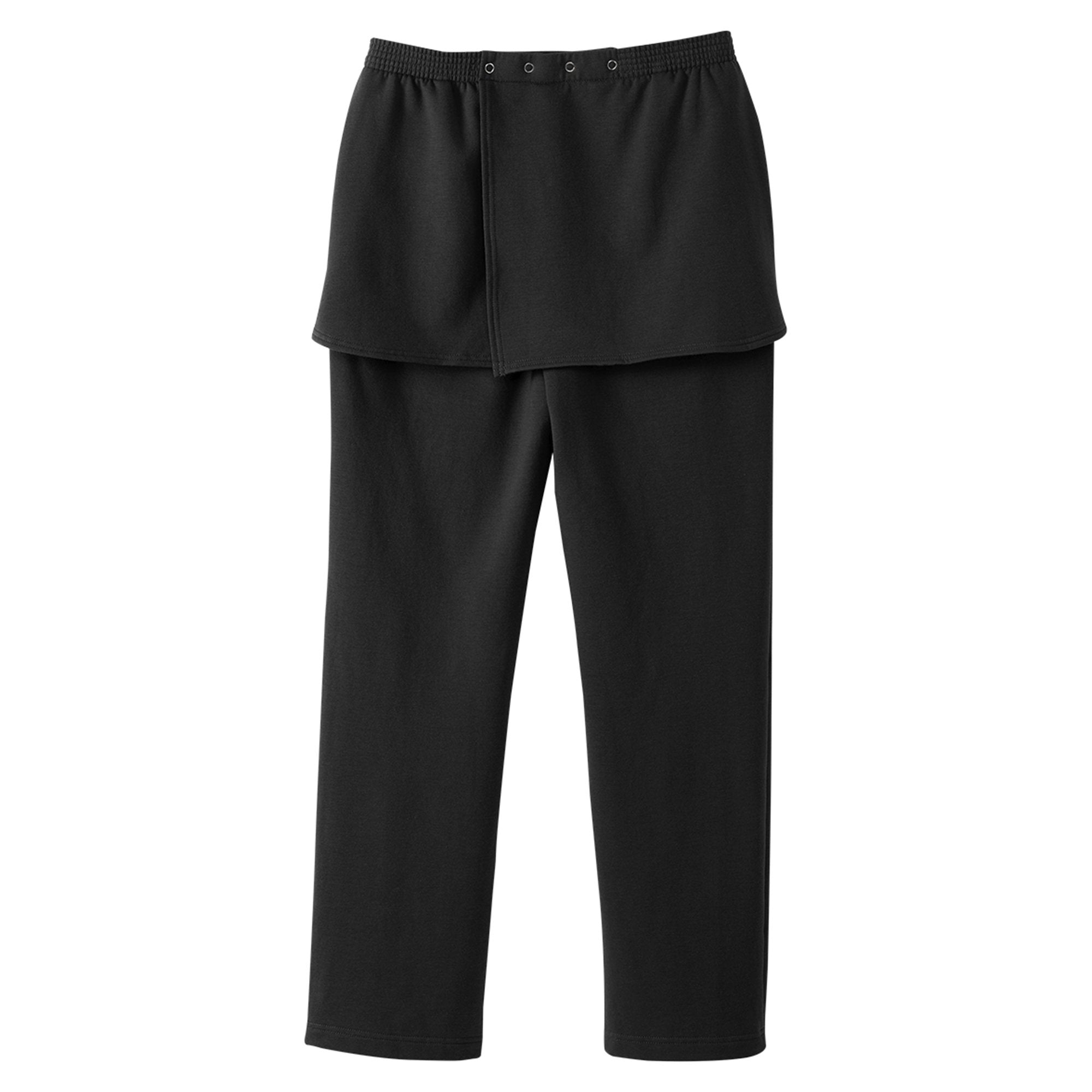 PANTS, FLEECE WMNS OPEN BACK SEAMLESS BLK SM