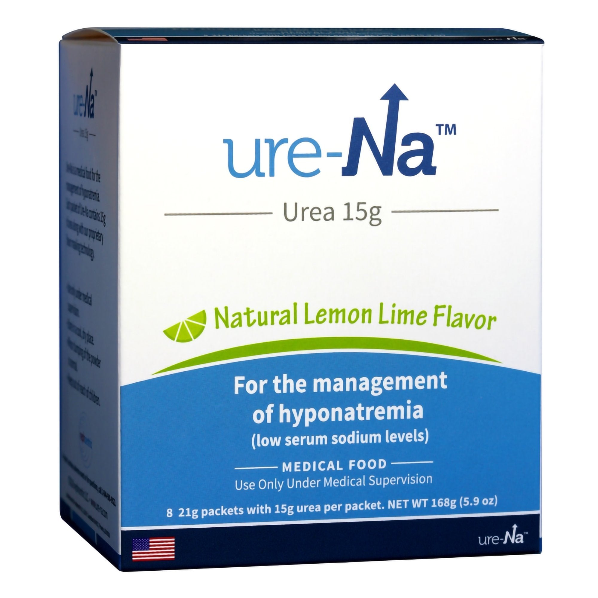 Ure-Na? Lemon-Lime Oral Supplement, 15 Gram Pouch, 1 Carton of 8