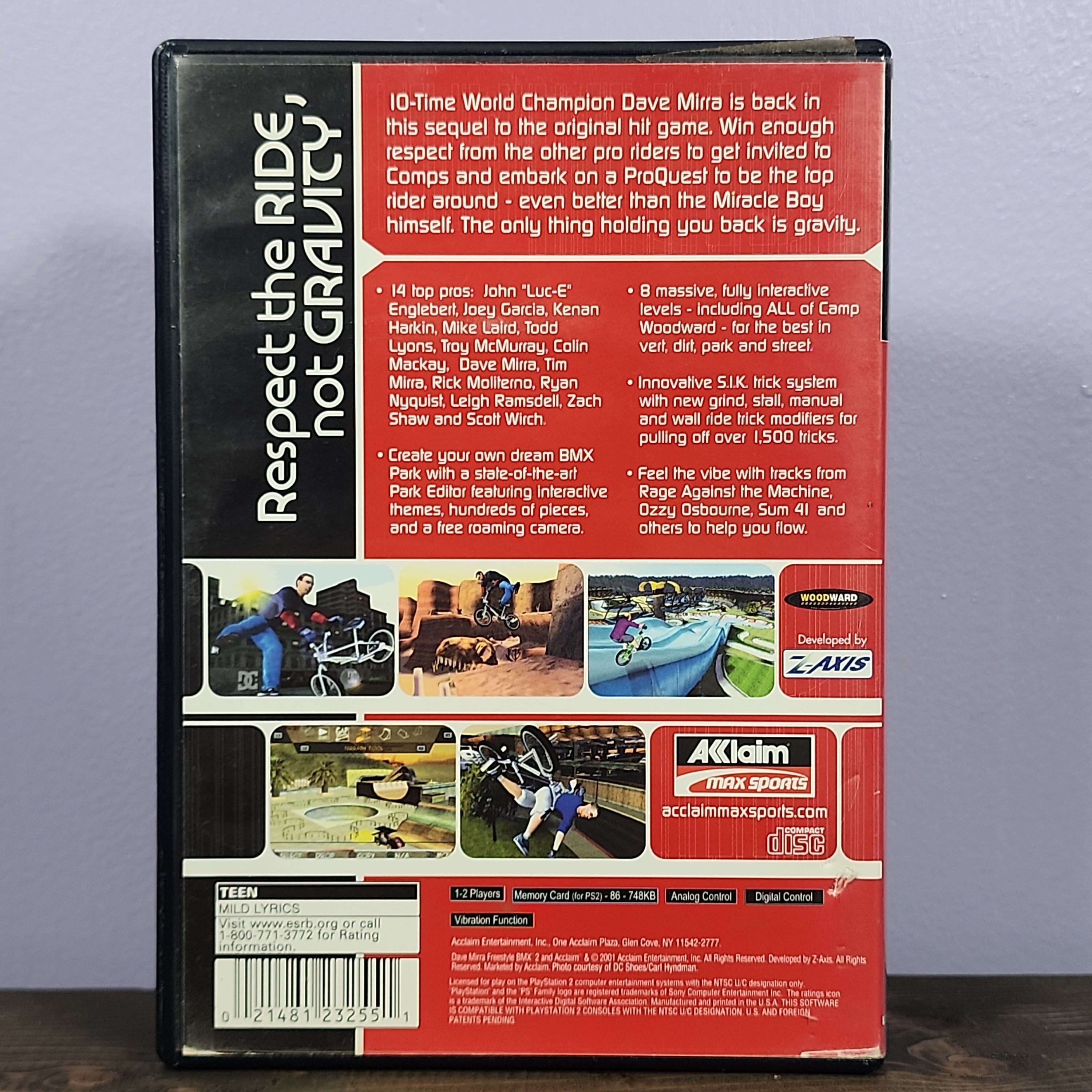 Playstation 2 - Dave Mirra Freestyle BMX 2