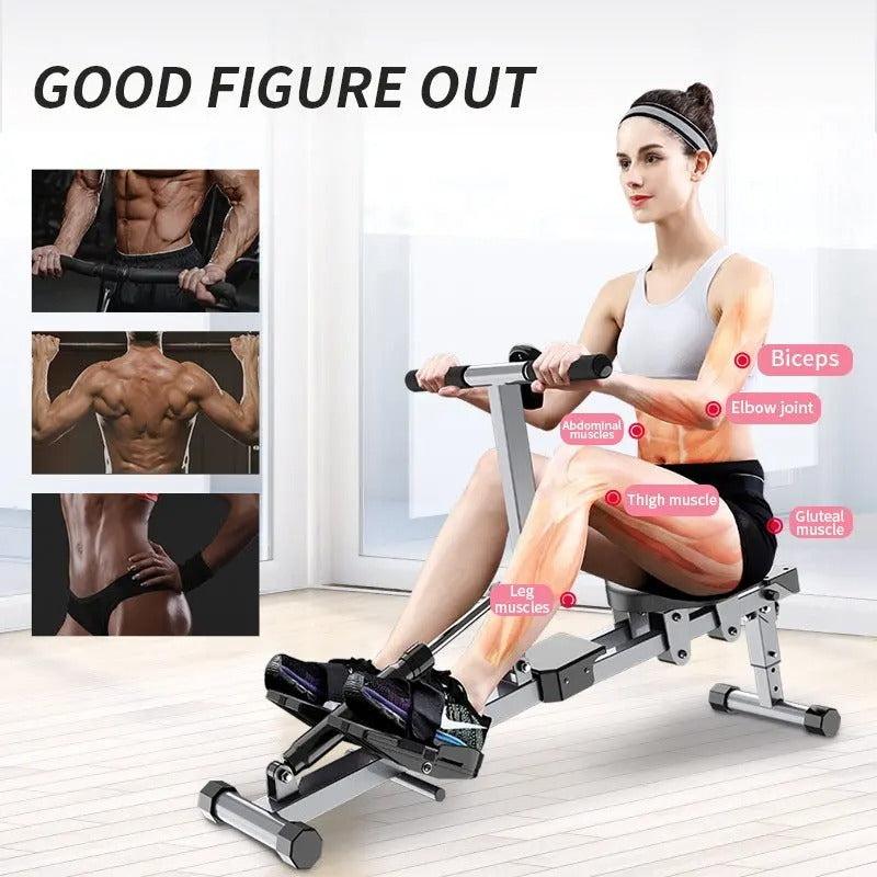 Indoor Foldable Slimming Abdomen Rowing Machine