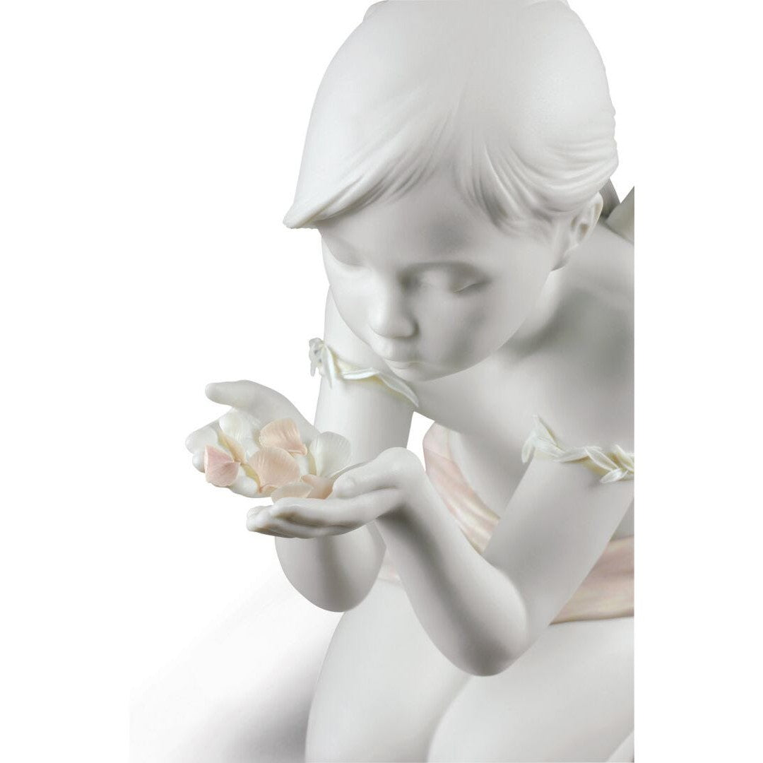 Lladro A Fantasy Breath Angel Figurine