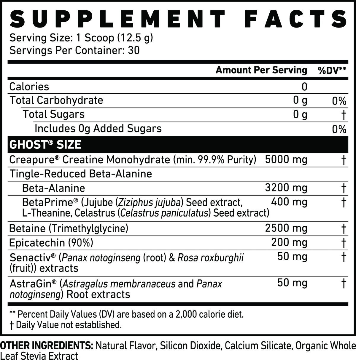 Ghost - Size V2 Creatine Muscle Builder  - 30 serving