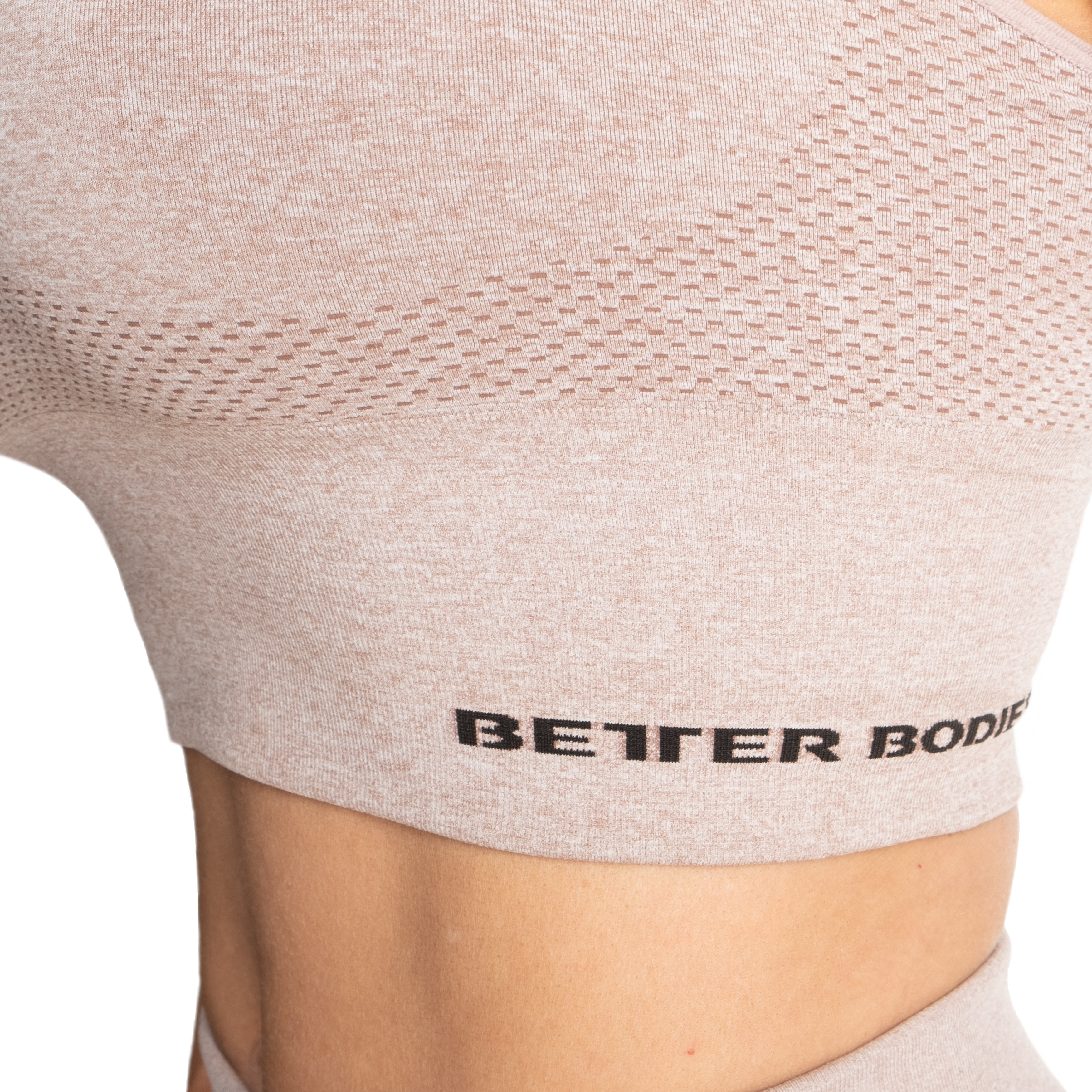 Betterbodies Astoria Seamless Short Bra White Sand