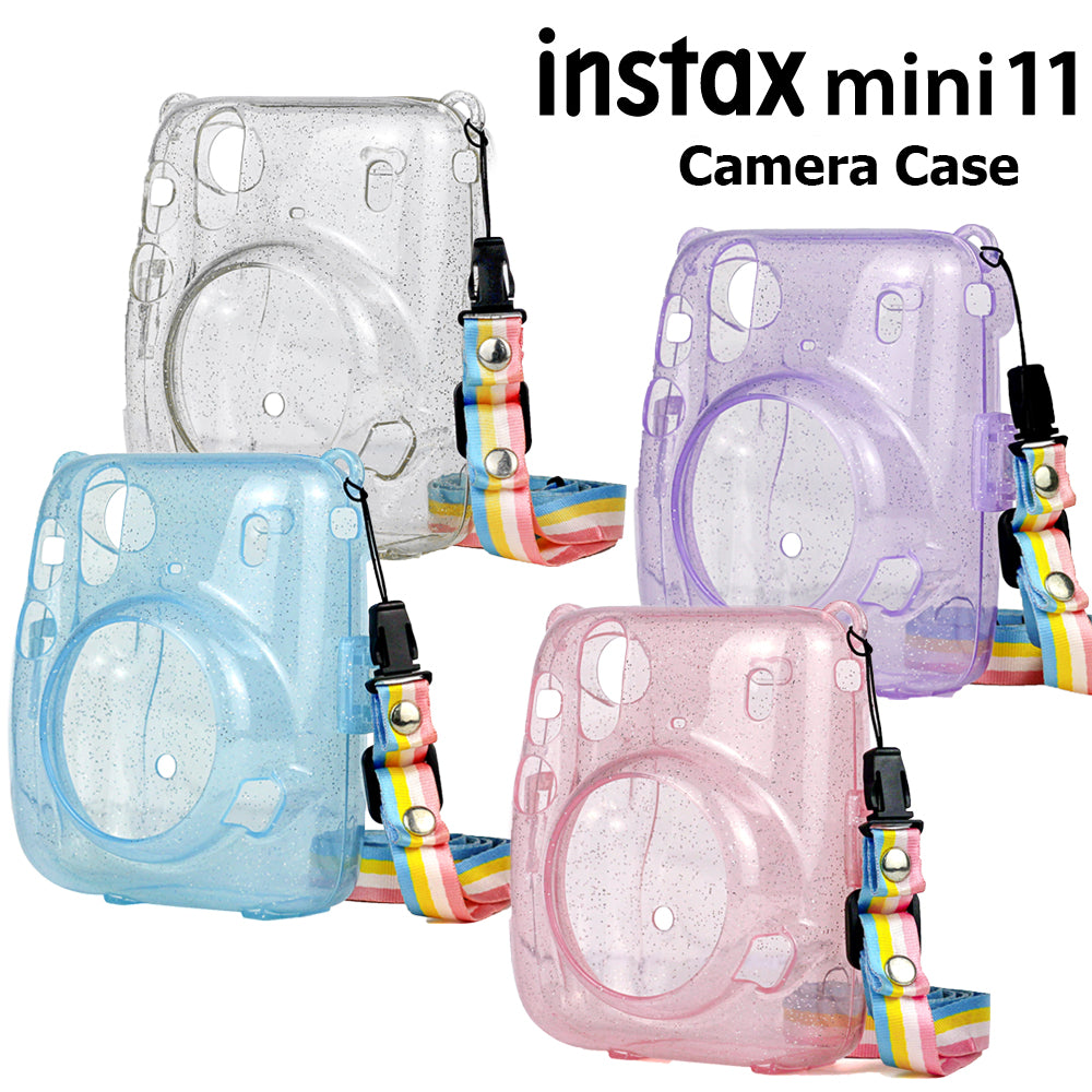 Fujifilm Instax Mini 11  Camera Glitter Case