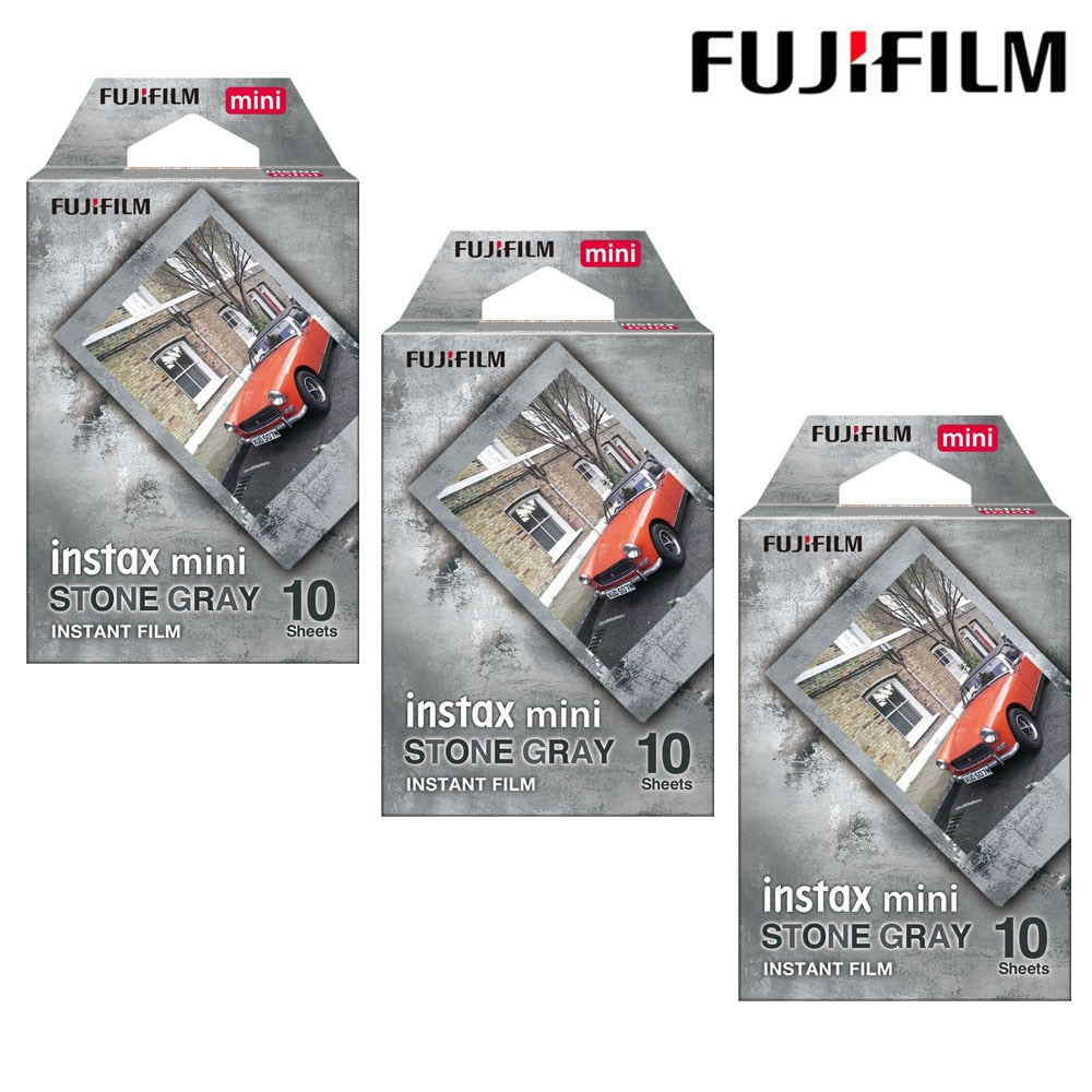 FujiFilm Instax Mini Films - Stone Gray Design