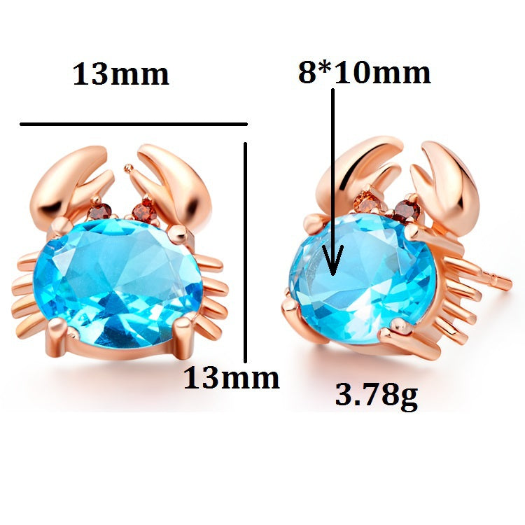 Crab Stud Earrings