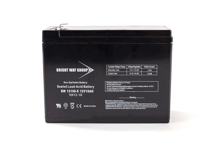 12V 10Ah AGM SLA Battery | Bright Way Group BW12100