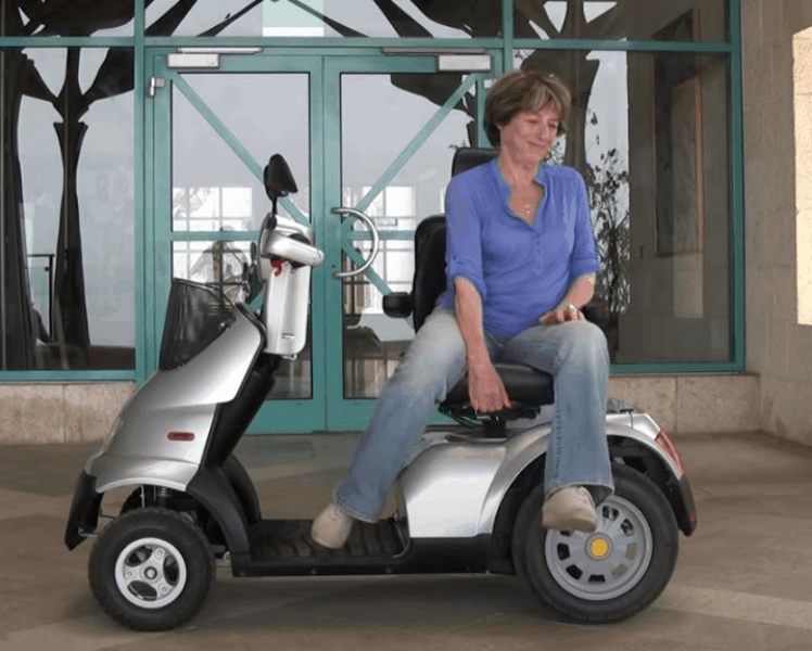 Afiscooter S3 3-Wheel Heavy-Duty Electric Mobility Scooter By Afikim